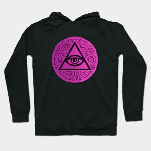 Purple Illuminati Hoodie